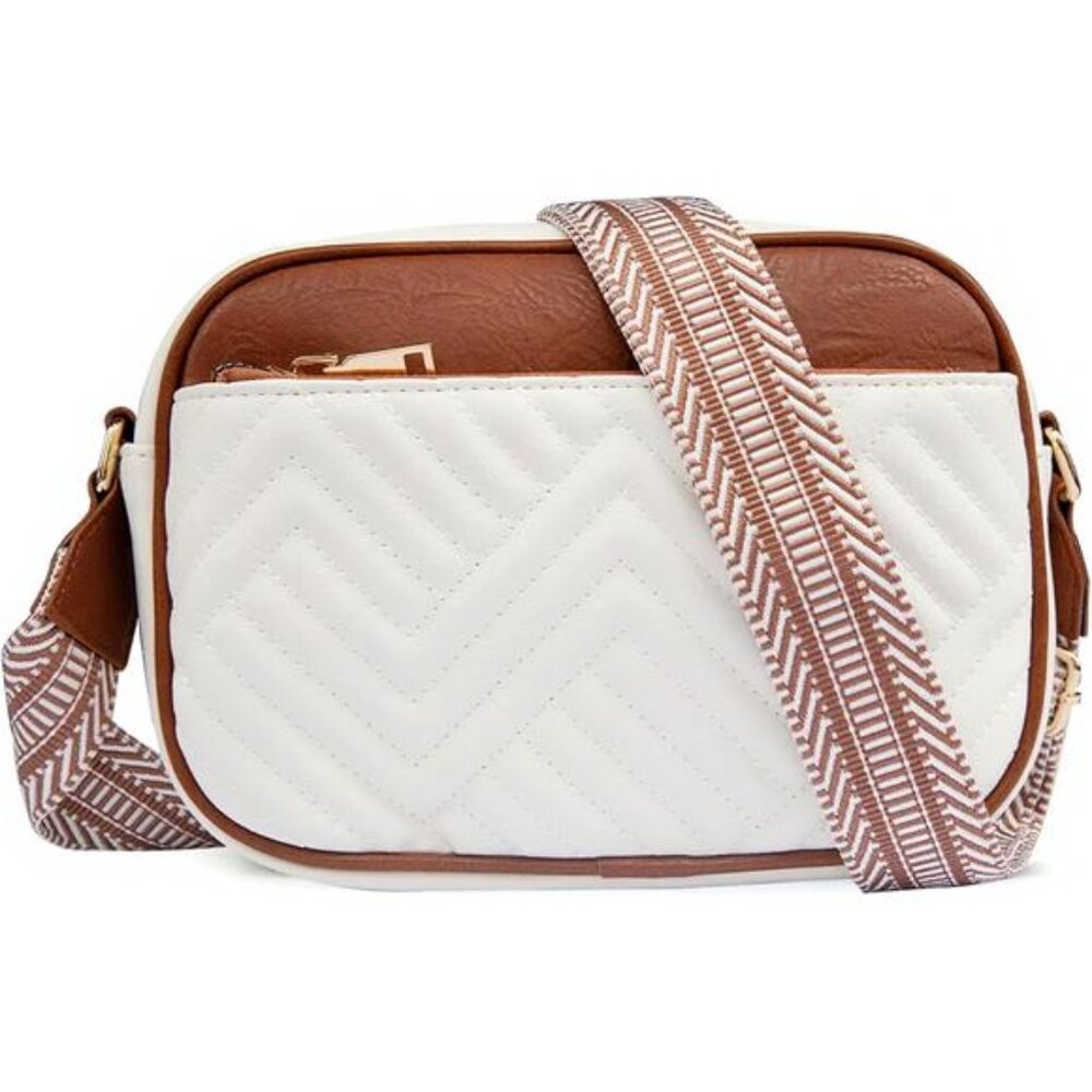Crossbody Bag for Women, Adjustable Small Shoulder Handbags Vegan Leather